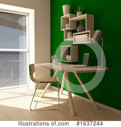 Royalty-Free (RF) Interior Clipart Illustration by KJ Pargeter - Stock Sample #1637244