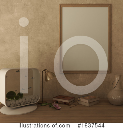 Royalty-Free (RF) Interior Clipart Illustration by KJ Pargeter - Stock Sample #1637544