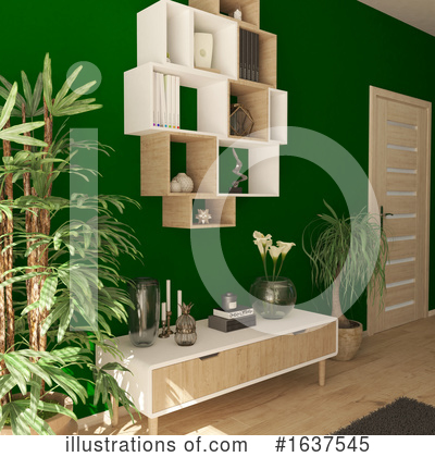 Royalty-Free (RF) Interior Clipart Illustration by KJ Pargeter - Stock Sample #1637545