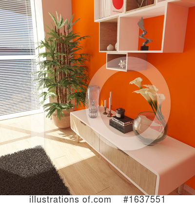 Royalty-Free (RF) Interior Clipart Illustration by KJ Pargeter - Stock Sample #1637551