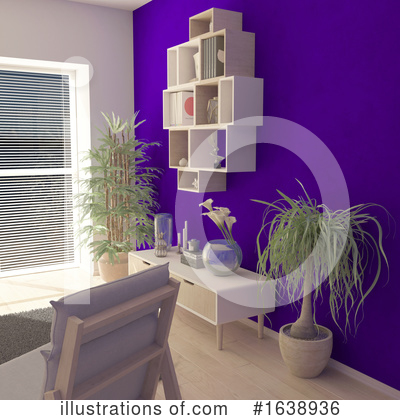 Royalty-Free (RF) Interior Clipart Illustration by KJ Pargeter - Stock Sample #1638936