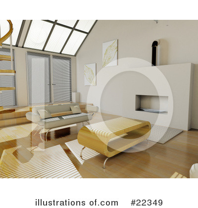 Royalty-Free (RF) Interior Clipart Illustration by KJ Pargeter - Stock Sample #22349