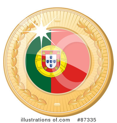 Royalty-Free (RF) International Medal Clipart Illustration by elaineitalia - Stock Sample #87335