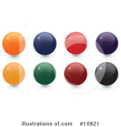 Royalty-Free (RF) Internet Buttons Clipart Illustration by Leo Blanchette - Stock Sample #10821