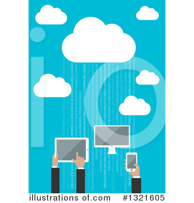 Cloud Computing Clipart #1321605 by Vector Tradition SM