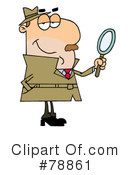 Investigator Clipart #78861 by Hit Toon