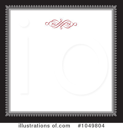 Royalty-Free (RF) Invitation Clipart Illustration by BestVector - Stock Sample #1049804