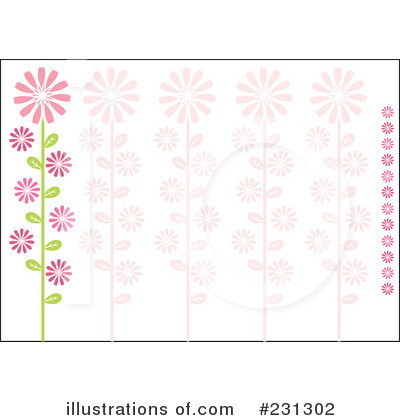 Floral Background Clipart #231302 by Cherie Reve