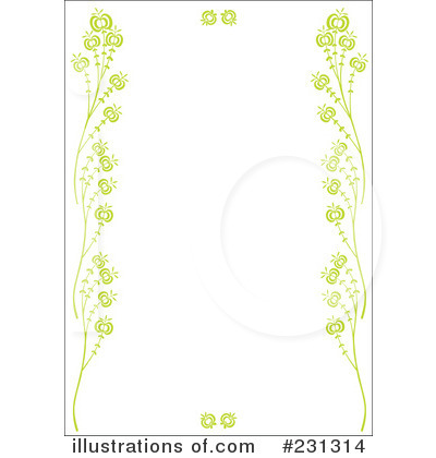 Floral Background Clipart #231314 by Cherie Reve