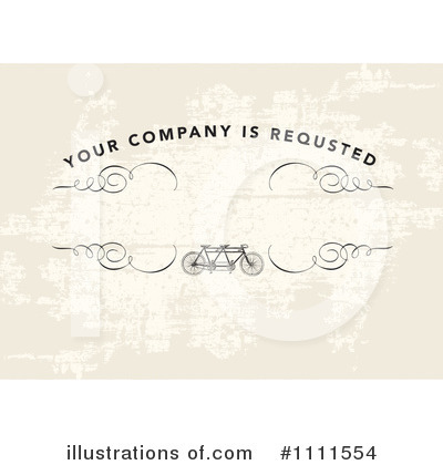 Royalty-Free (RF) Invite Clipart Illustration by BestVector - Stock Sample #1111554