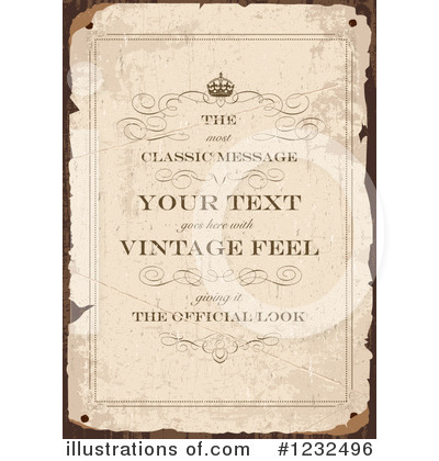 Royalty-Free (RF) Invite Clipart Illustration by BestVector - Stock Sample #1232496