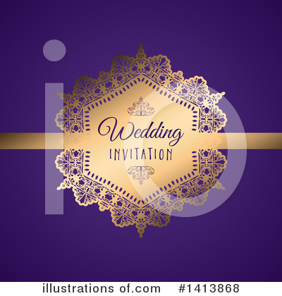 Royalty-Free (RF) Invite Clipart Illustration by KJ Pargeter - Stock Sample #1413868
