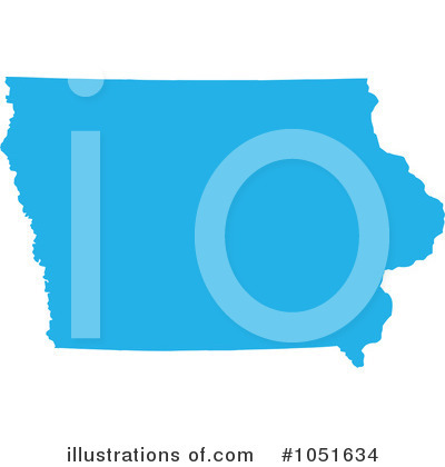 Royalty-Free (RF) Iowa Clipart Illustration by Jamers - Stock Sample #1051634