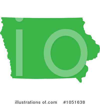 Royalty-Free (RF) Iowa Clipart Illustration by Jamers - Stock Sample #1051638