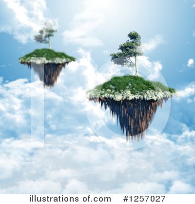Island Clipart #1257027 by KJ Pargeter