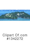 Island Clipart #1342272 by KJ Pargeter