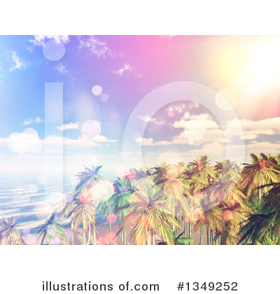 Royalty-Free (RF) Island Clipart Illustration by KJ Pargeter - Stock Sample #1349252