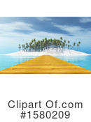 Island Clipart #1580209 by KJ Pargeter