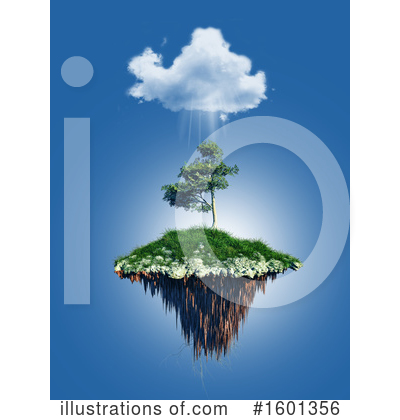 Royalty-Free (RF) Island Clipart Illustration by KJ Pargeter - Stock Sample #1601356