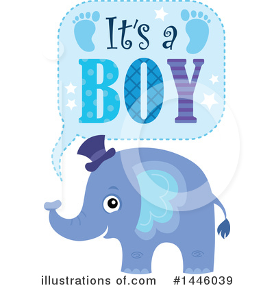 Its A Boy Clipart #1446039 by visekart