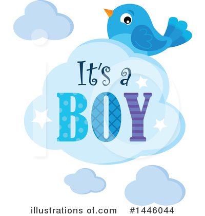 Its A Boy Clipart #1446044 by visekart