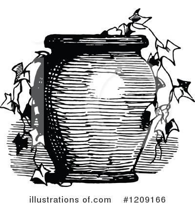 Plant Pot Clipart #1209166 by Prawny Vintage