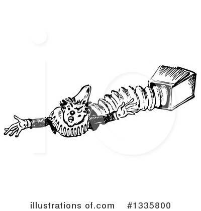 Royalty-Free (RF) Jack In The Box Clipart Illustration by Picsburg - Stock Sample #1335800