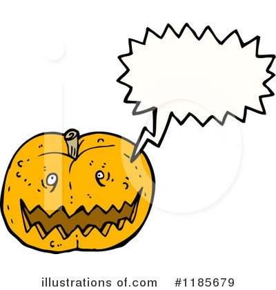 Royalty-Free (RF) Jack-O-Lantern Clipart Illustration by lineartestpilot - Stock Sample #1185679