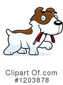 Jack Russell Terrier Clipart #1203878 by Cory Thoman
