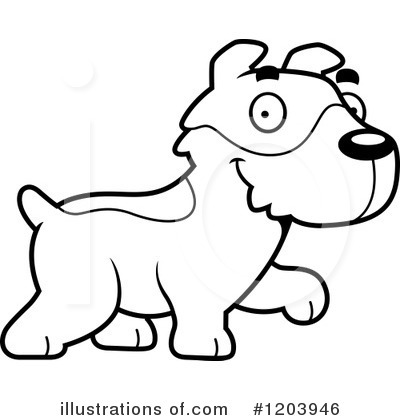 Royalty-Free (RF) Jack Russell Terrier Clipart Illustration by Cory Thoman - Stock Sample #1203946
