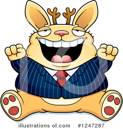 Royalty-Free (RF) Jackalope Clipart Illustration by Cory Thoman - Stock Sample #1247287