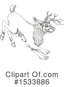 Jackalope Clipart #1533886 by patrimonio