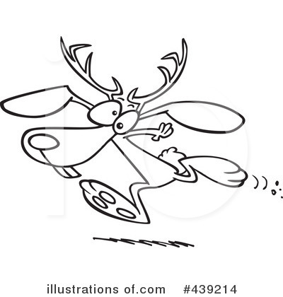 Royalty-Free (RF) Jackalope Clipart Illustration by toonaday - Stock Sample #439214