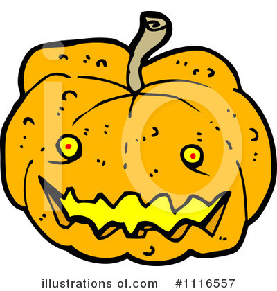 Royalty-Free (RF) Jackolantern Clipart Illustration by lineartestpilot - Stock Sample #1116557