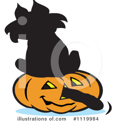 Royalty-Free (RF) Jackolantern Clipart Illustration by Johnny Sajem - Stock Sample #1119984