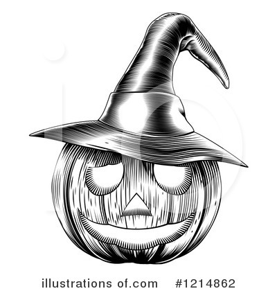 Witches Hat Clipart #1214862 by AtStockIllustration