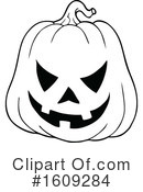 Jackolantern Clipart #1609284 by visekart