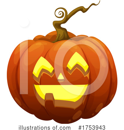 Royalty-Free (RF) Jackolantern Clipart Illustration by Vector Tradition SM - Stock Sample #1753943