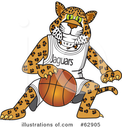 Royalty-Free (RF) Jaguar Character Clipart Illustration by Mascot Junction - Stock Sample #62905