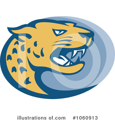 Royalty-Free (RF) Jaguar Clipart Illustration by patrimonio - Stock Sample #1060913