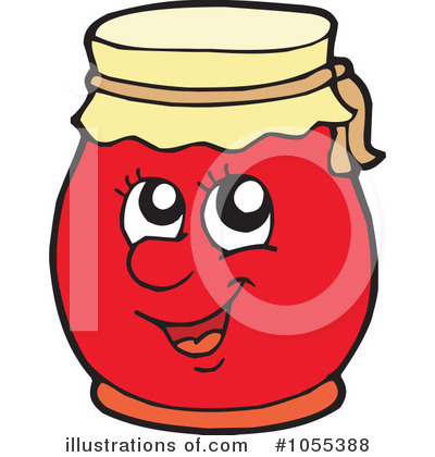 Royalty-Free (RF) Jam Clipart Illustration by visekart - Stock Sample #1055388