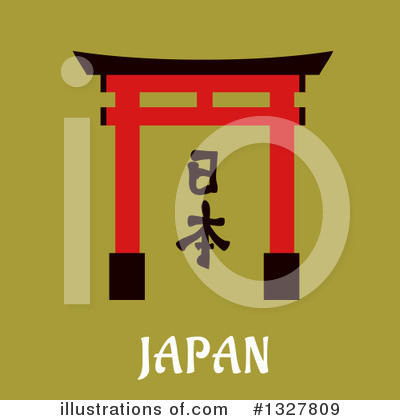 Torii Clipart #1327809 by Vector Tradition SM