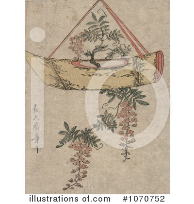 Royalty-Free (RF) Japanese Art Clipart Illustration by JVPD - Stock Sample #1070752