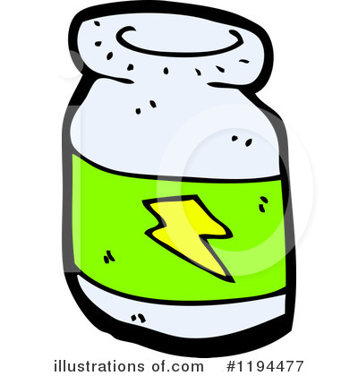 Royalty-Free (RF) Jar Clipart Illustration by lineartestpilot - Stock Sample #1194477