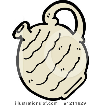 Royalty-Free (RF) Jar Clipart Illustration by lineartestpilot - Stock Sample #1211829
