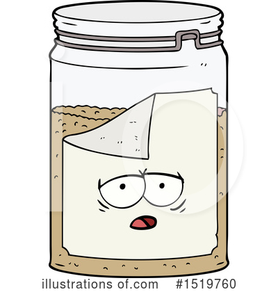 Royalty-Free (RF) Jar Clipart Illustration by lineartestpilot - Stock Sample #1519760
