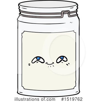 Royalty-Free (RF) Jar Clipart Illustration by lineartestpilot - Stock Sample #1519762