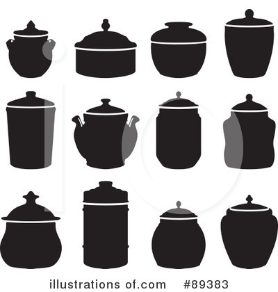 Royalty-Free (RF) Jars Clipart Illustration by Frisko - Stock Sample #89383