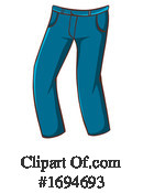 Jeans Clipart #1694693 by Graphics RF