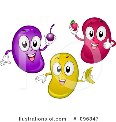 Jelly Bean Clipart #1096347 by BNP Design Studio